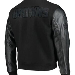 Cleveland Browns Varsity Black Jacket