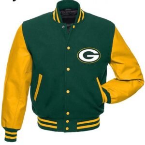 Varsity Green Bay Packers Letterman Jacket