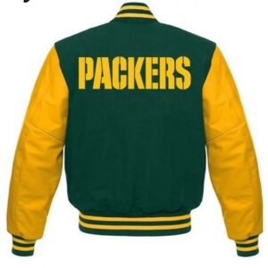 Varsity Green Bay Packers Letterman Jacket