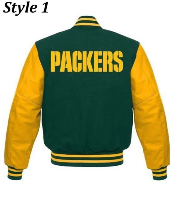 Varsity Green Bay Packers Letterman Jacket