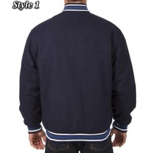 San Diego Padres Navy Blue Wool Jacket