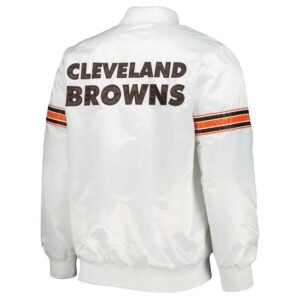 Cleveland Browns The Power Forward Satin Jacket