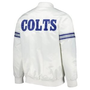 Indianapolis Colts The Power Forward Satin Jacket