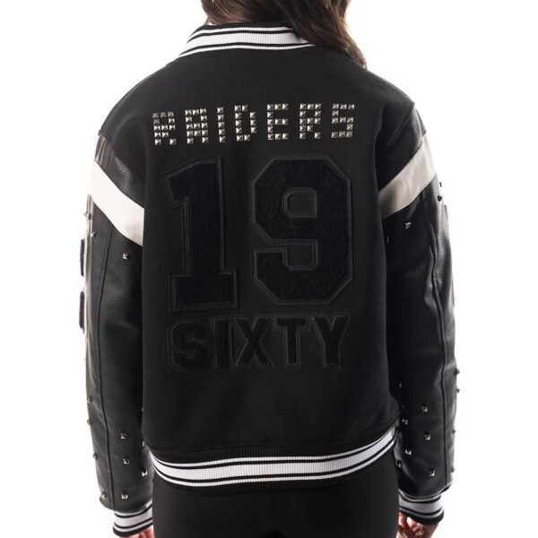 Womens Las Vegas Raiders x The Wild Collective Varsity Jacket