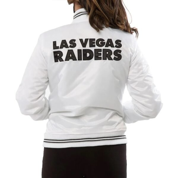 Women’s Raiders Las Vegas Satin Starter Jacket