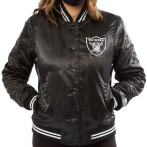 Women’s Raiders Las Vegas Satin Starter Jacket