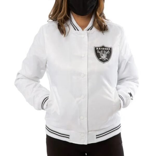 Women’s Raiders Las Vegas Satin Starter Jacket