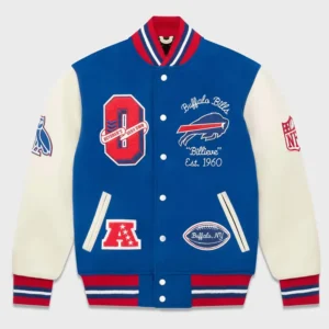 OVO X NFL Buffalo Bills Varsity Jacket