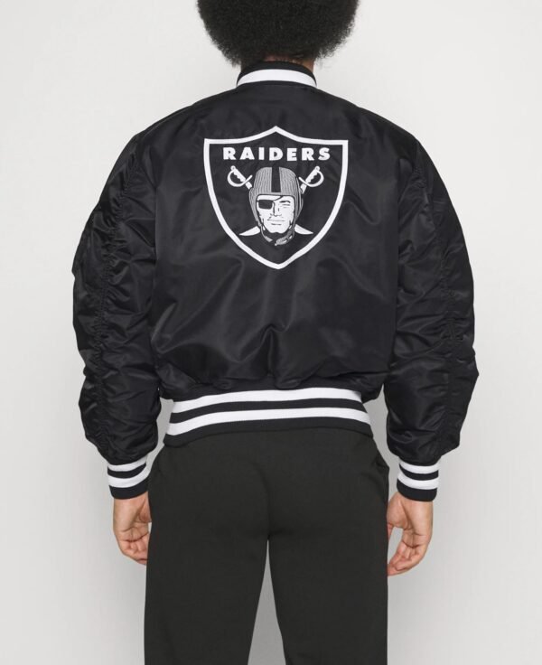 Las Vegas Raiders Ma-1 Bomber Jacket