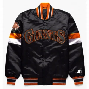 San Francisco Giants Home Game Varsity Satin Jacket