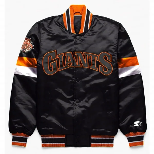 San Francisco Giants Home Game Varsity Satin Jacket