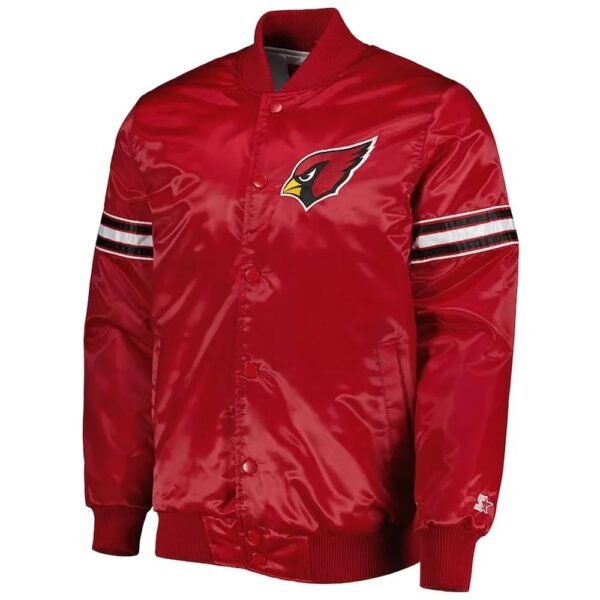 Pick and Roll Arizona Cardinals Satin Jacket