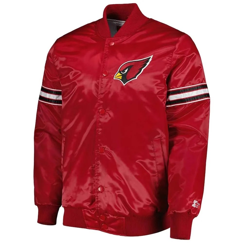 Pick and Roll Arizona Cardinals Satin Jacket