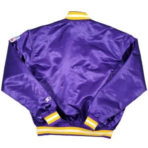 90s Minnesota Vikings Bomber Satin Jacket