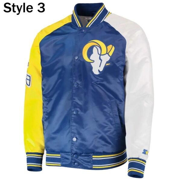 LA Rams Blue and Yellow Jacket