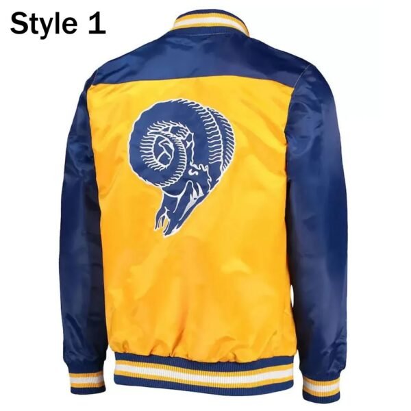 LA Rams Blue and Yellow Jacket