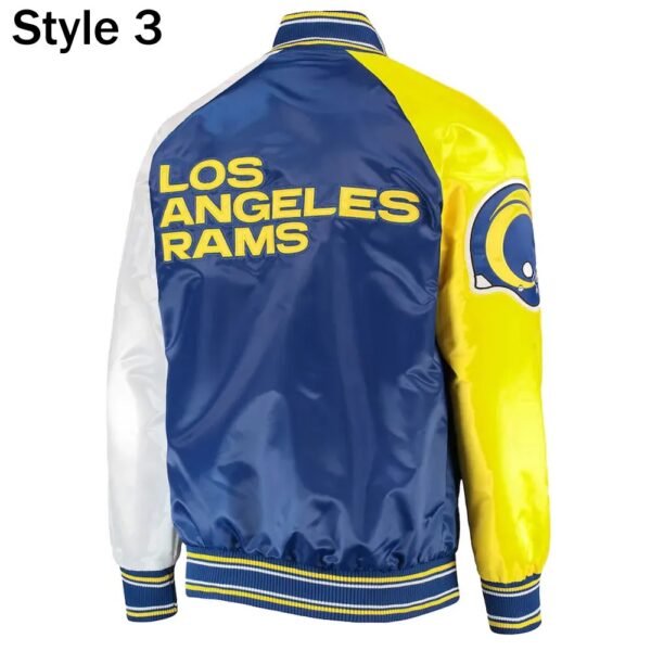 LA Rams Blue and Yellow Jacket