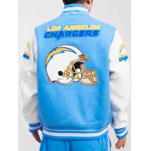 Los Angeles Chargers Mashup Wool Varsity Jacket