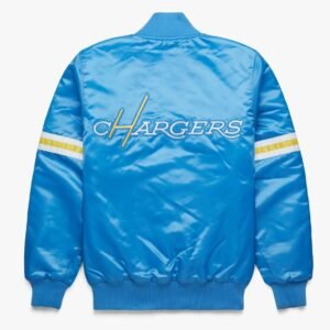 Los Angeles Chargers Satin Varsity Jacket