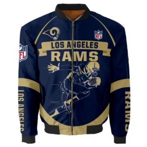 Los Angeles Rams Team Players Varsity Jacket