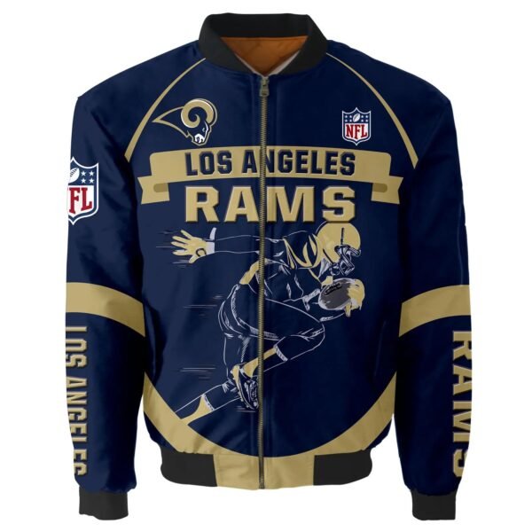 Los Angeles Rams Team Players Varsity Jacket