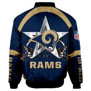 Los Angeles Rams Team Players Varsity Jacket