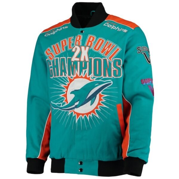 Miami Dolphins Super Bowl Champions Jacket