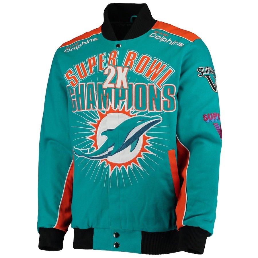Miami Dolphins Super Bowl Champions Jacket