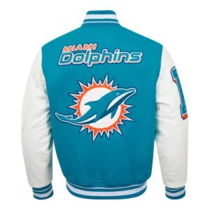 Miami Dolphins Mashup Varsity Jacket