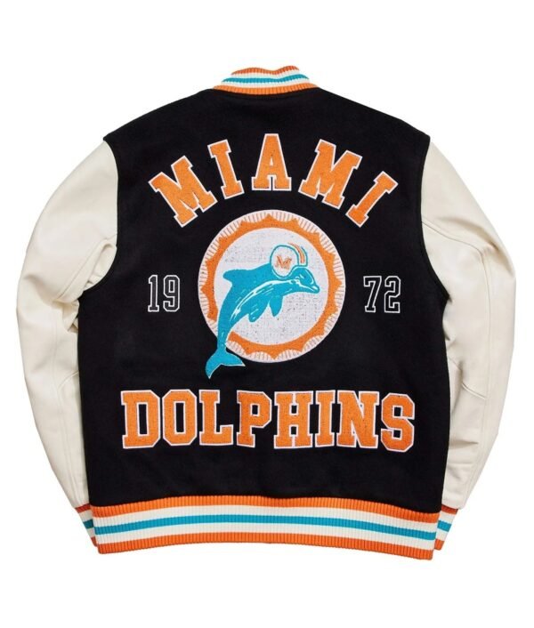 Miami Dolphins Wool Varsity Jacket