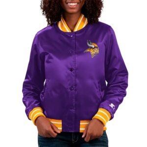 Minnesota Vikings Full Count Satin Jacket