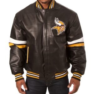 Minnesota Vikings Leather Jacket