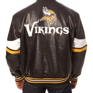 Minnesota Vikings Leather Jacket
