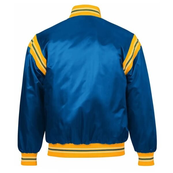 NFL Los Angeles Rams The Enforcer Royal Blue Satin Jacket