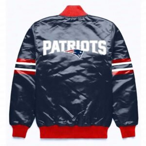 New England Patriots Button Down Navy Jacket