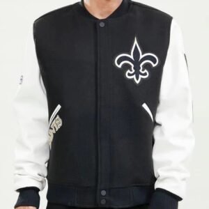 New Orleans Saints Classic Wool Varsity Jacket