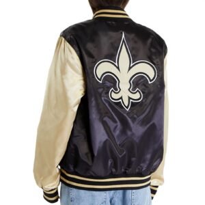 New Orleans Saints Football Team Players Satin Jacket
