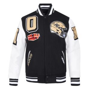 New Orleans Saints Mashup Varsity Jacket