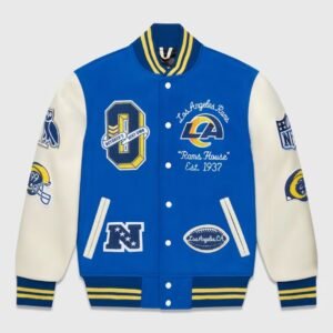 Ovo X Nfl Los Angeles Rams Varsity Jacket