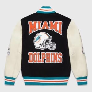 OVO X NFL Miami Dolphins Varsity Jacket