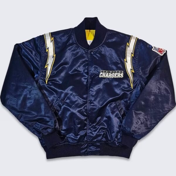 San Diego Chargers 80s Satin Jacket