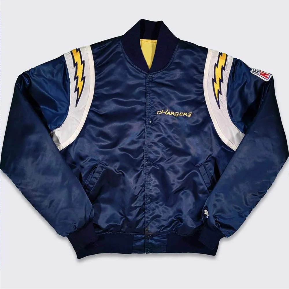 San Diego Chargers 80s Satin Jacket